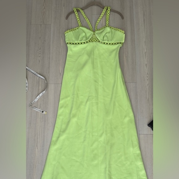 Jonathan Simkhai
Sevilla sleeveless midi dress Lime color Size 10 - Picture 11 of 14